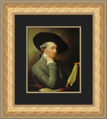 Benjamin West Self-Portrait Custom Framed Print