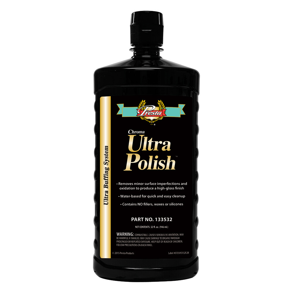 Presta Ultra Polish Chroma 1500 32oz Car & Marine Paint Rest