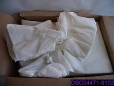 Qty= 100: Tidi Prod Pillowcases, 21" X 30" 1 Ply + Poly, WHITE, 919365