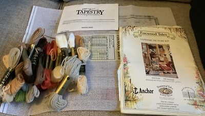 NEU, ANKER, GOBELIN, NADELSPITZEN-SET. FOXWOOD TALES ''ALL BOARD'' & Extras