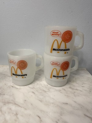 Vintage 1970s Fire King Anchor Hocking McDonald 