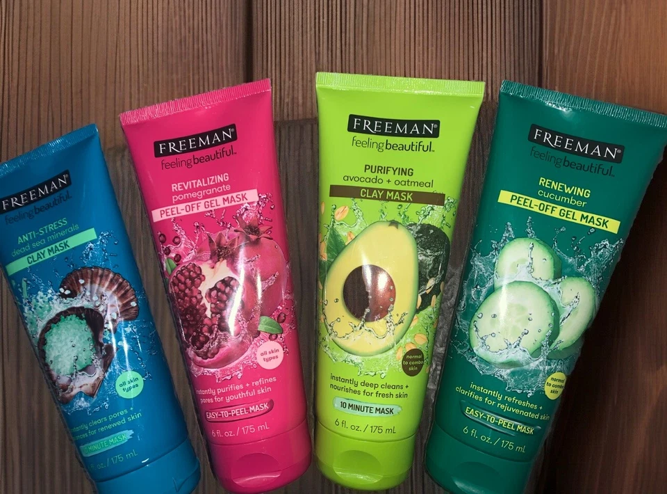 Freeman Face Mask Clay Mask Peel Off Gel Mask 175ml Bundle X4 - Image 3 of 3