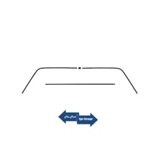 Rear Window Interior Trims 4 Pieces Set 1968 69 70  Dodge Charger Dynacorn