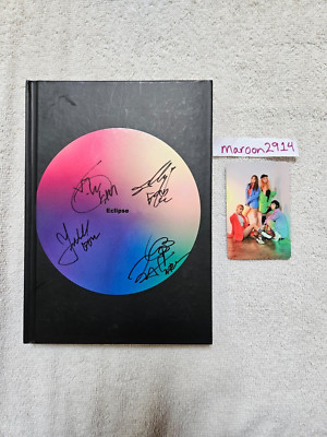 EXID Eclipse Signed Promo Album+PC+Jeonghwa CD 3rd Mini Autographed [US SELLER]