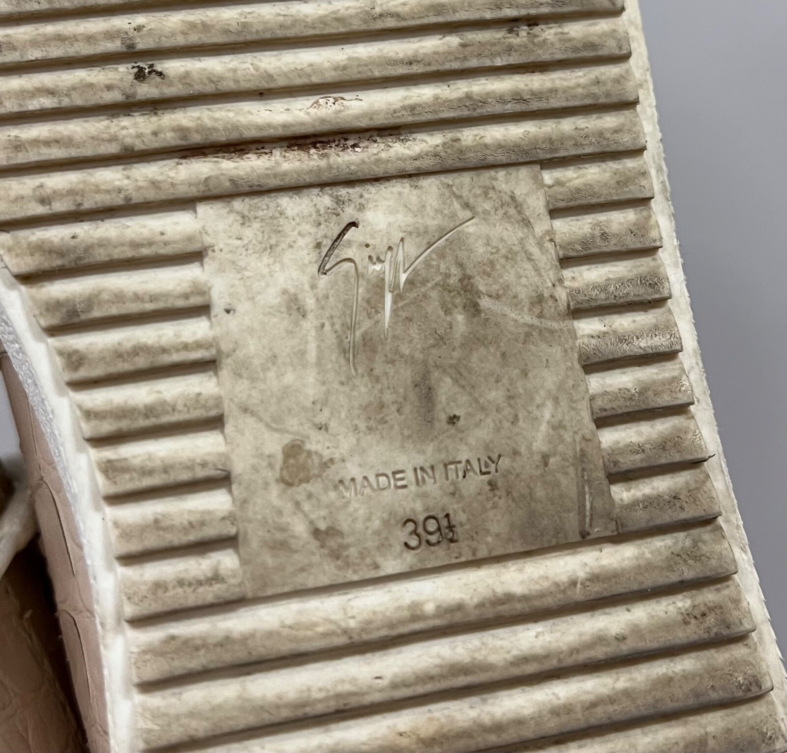 Giuseppe Zanotti Leather Python High Top Sneakers - image 18