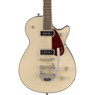 Gretsch G5210T-P90 Electromatic Jet Two 90 Single-Cut Bigsby Guitar Vintage Whit