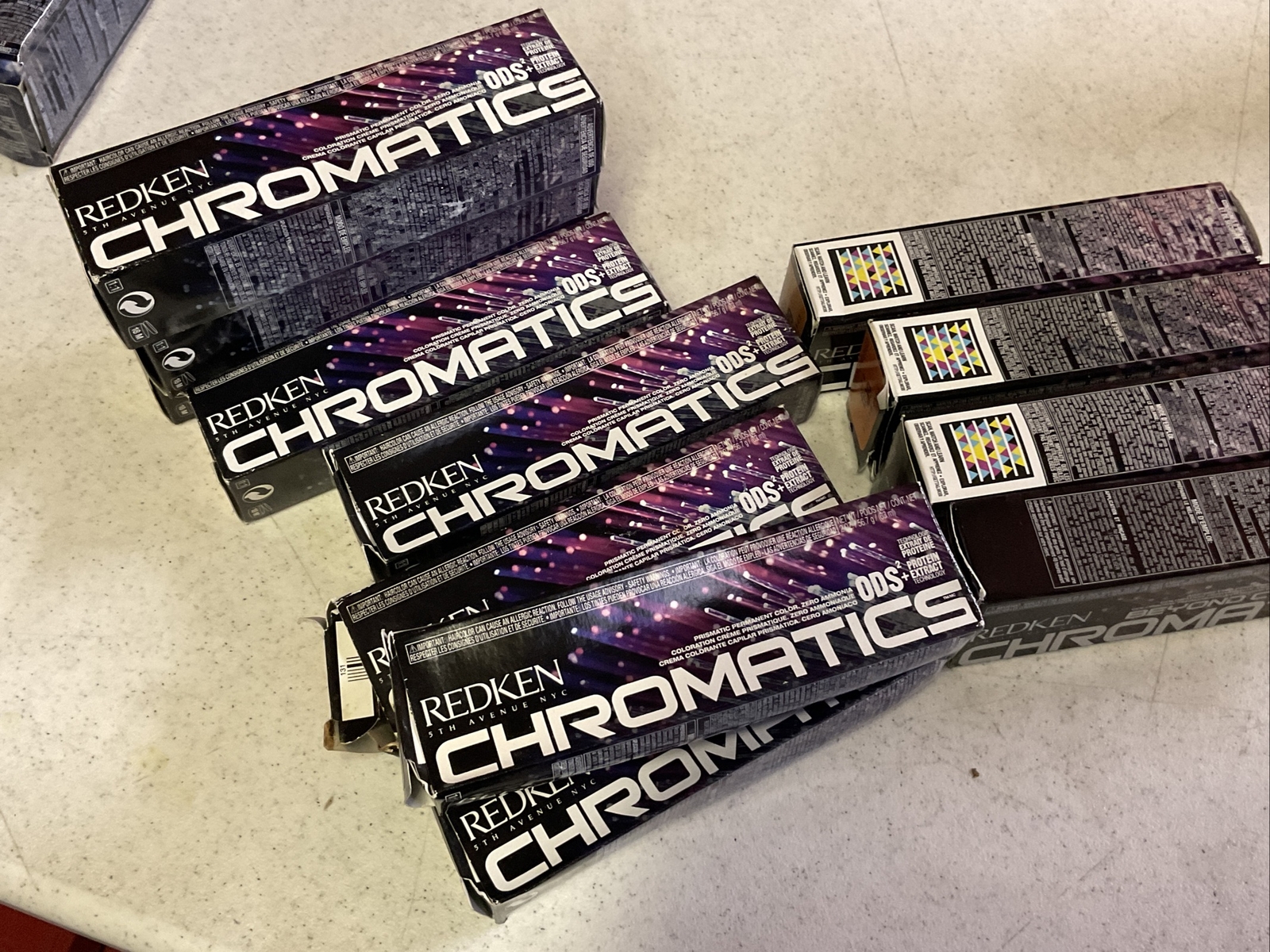 Lot Of 12 REDKEN Chromatics Hair Color 6N, 6Cg, 6Bc, 6Cc,6Gb,6Gm Variety Lot