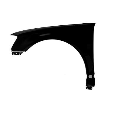 KOTFLÜGEL für AUDI A3 8P LIFT LZ9Y LINKS SCHWARZ 08-12 VORDERSEITE LACKIERT NEU