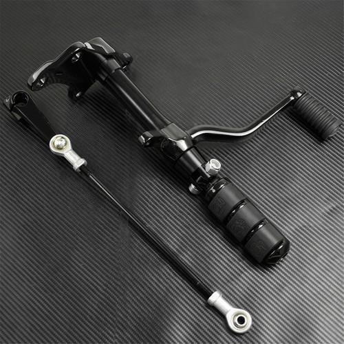Controles delanteros completos clavijas palancas acoplamiento apto para Sportster 1991-2003 negro - Imagen 10 de 10