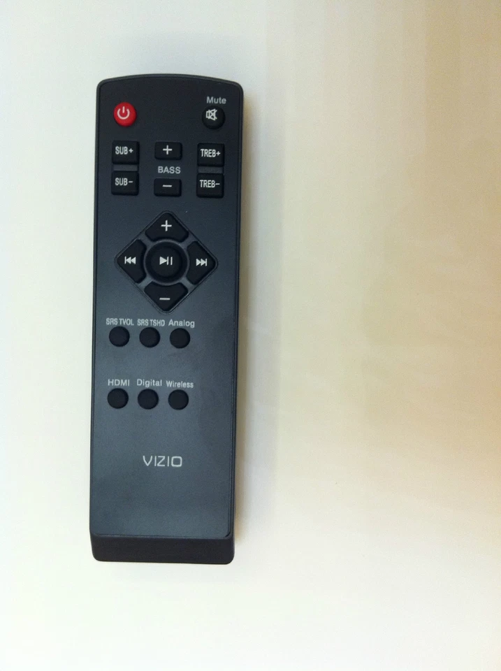 NEW Replaced VIZIO 2.0 2.1 3.0 5.1 Sound Bar Remote for SB4021E-B0 SB4020E-A0NA - Image 2 of 2
