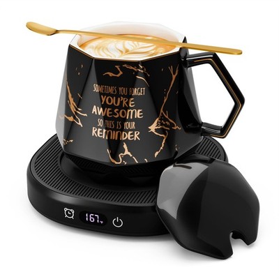 Coffee Mug Warmer  Awesome Mug Set, Smart Heated Electric Coffee Cup Warmer f...