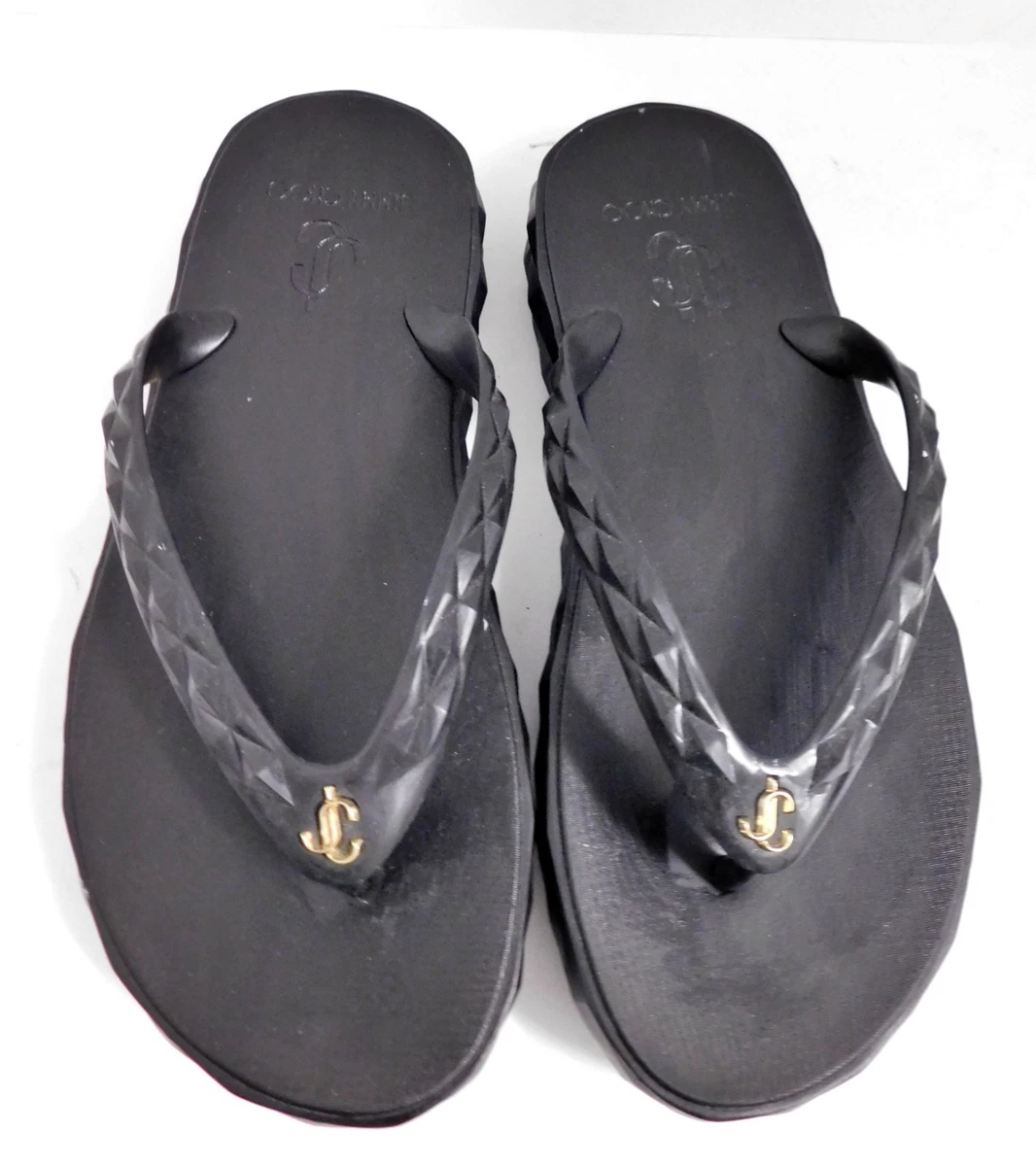Jimmy Choo Flat (Under 1 in) Women's Flip Flop Sandals for sale | eBay