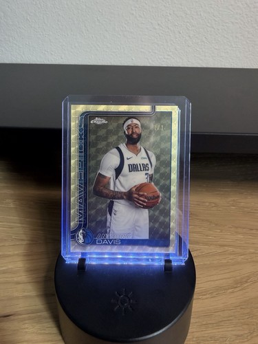 2025-26 Topps Chrome Update- Anthony Davis SUPERFRACTOR 1/1