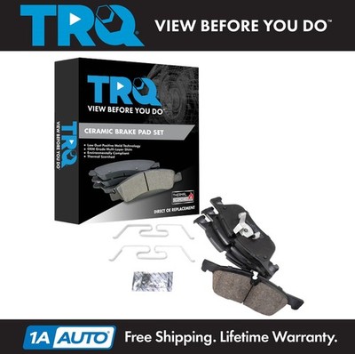 TRQ Front Ceramic Brake Pad Set for Land Rover Discovery Range Rover