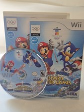 Mario & Sonic at the Olympic Winter Games (Wii, 2009) Complete CIB