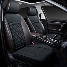 Front Car Seat Covers for Honda,Leather Waterproof Seat front seat cover Black