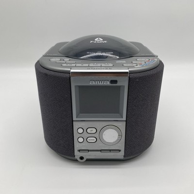 AIWA RADIO/ CD PLAYER/ ALARM CLOCK FR-TC5000 T-CONE CD PLAYER FULLY TESTED