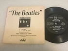 The BEATLES Meet OPEN END interview 45 Vinyl Reissue Picture Sleeve REPRINT VG+