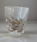 VTG Lalique Crystal Artois Whisky Tumbler Cocktail Glass Clear Made in France