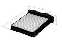 Mahle Filter, Innenraumluft LA 360 FüR Land Rover
