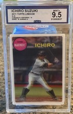 Topps 2011 Lineage 3-D Insert Ichiro Suzuki #Seattle Mariners CCG 9.5
