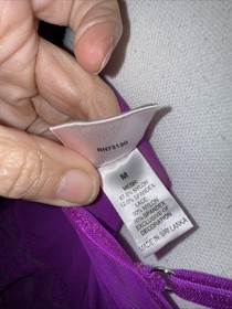 Frederick&rsquo;s Of Hollywood Purple Lace bustier Size M Lingerie Sexy Burlesque