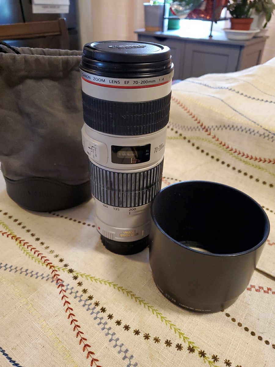 Canon EF 70-200mm f/1:4 L IS USM Lens ULTRASONIC | eBay
