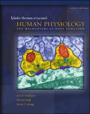 VANDER, SHERMAN, LUCIANO'S HUMAN PHYSIOLOGY: THE By Eric P. Widmaier & Hershel