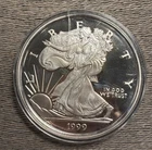 Washington Mint American Eagle-One Quarter Pound | .999 Fine Silver Round |
