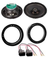 ACV 16,5Cm 100Watt 2-Wege Lautsprecher FüR VW New Beetle Ab 97 FronttüR Heck Aut