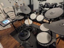 Pearl Mimic Pro Drum Module, Roland TD-10 Drum kit, Lemon Cymbals