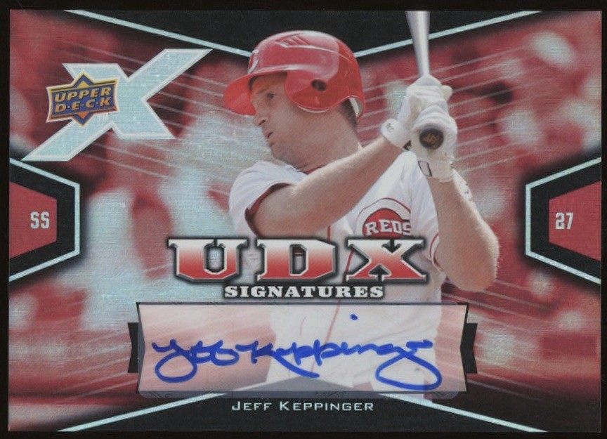 2008 Upper Deck X Signatures #JK Jeff Keppinger