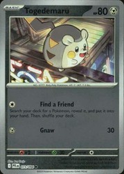 Togedemaru 073/094 Phantasmal Flames Reverse Holo