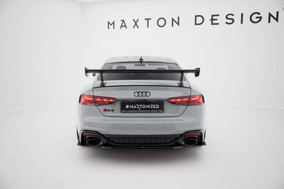 Maxton Design Carbon Heckspoiler Heckflügel Standfuß Außen V.2 passend für Audi