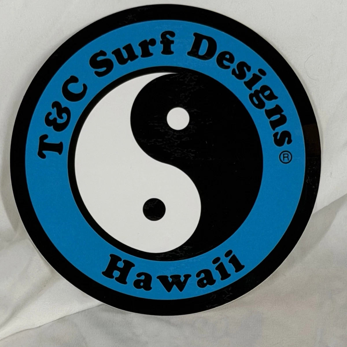 Sticker Surfing Surfer Blue 21cm x 18cm Cutting sticker