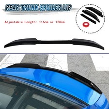 Rear Roof Trunk Spoiler Lip Tail Wing Trim Gloss Black For Toyota Corolla Sedan