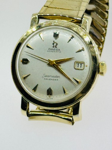 Omega Seamaster Calendar Ref KX6082 Arrowhead Markers 10K Gold Filled Watch 502 - Picture 11 of 24