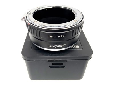 K&F Concept NIK-NEX Objektivadapter (Nikon F -> Sony E-Mount)