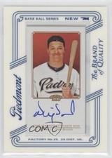 2010 Topps 206 Mini Framed Piedmont Will Venable #TA-WV Auto a7t