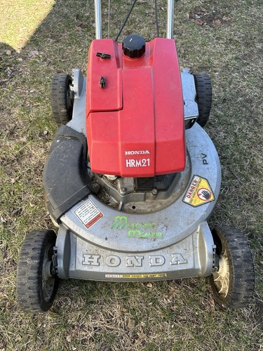 Honda HRM21 Walk Behind Push Lawn Mower Vintage Harmony 21”