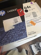 HP Genuine OEM 64X Black High Yield Toner Cartridge CC364X Sealed P4015 P4515