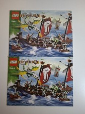 LEGO Castle 7048 Troll Warship Instruction Books Manual Only