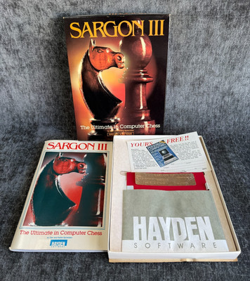 Sargon III Commodore 64 The Ultimate in Computer Chess