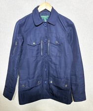 RALPH LAUREN Women  s L-RL Active Navy Four-pocket Lightweight Jacket-Small