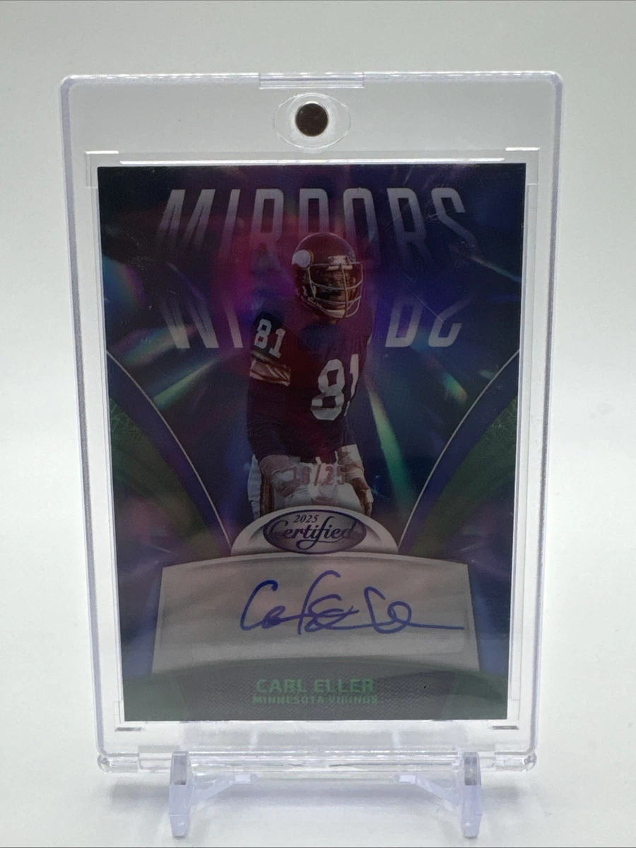 Carl Eller Football Sports Trading Card Singles Autographed for