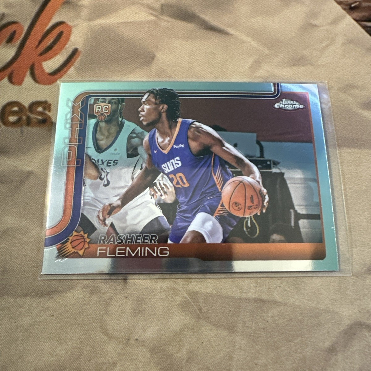 NBA 2025-26 Topps Chrome Basketball Rasheer Fleming RC #281 | eBay