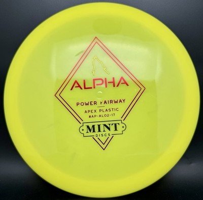 Mint Discs 2nd Run Apex Alpha Yellow 173g