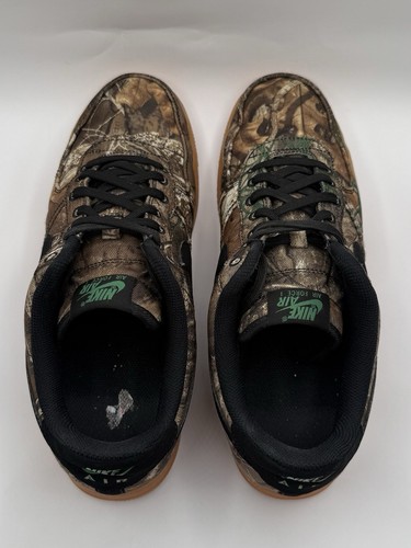 Authentic Rare 2019 Nike Air Force 1 Low x Realtree Black Camo Men Size 11 Clean - Picture 6 of 8