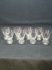 8 Vintage Foot Ball Digestive Shot Glasses 