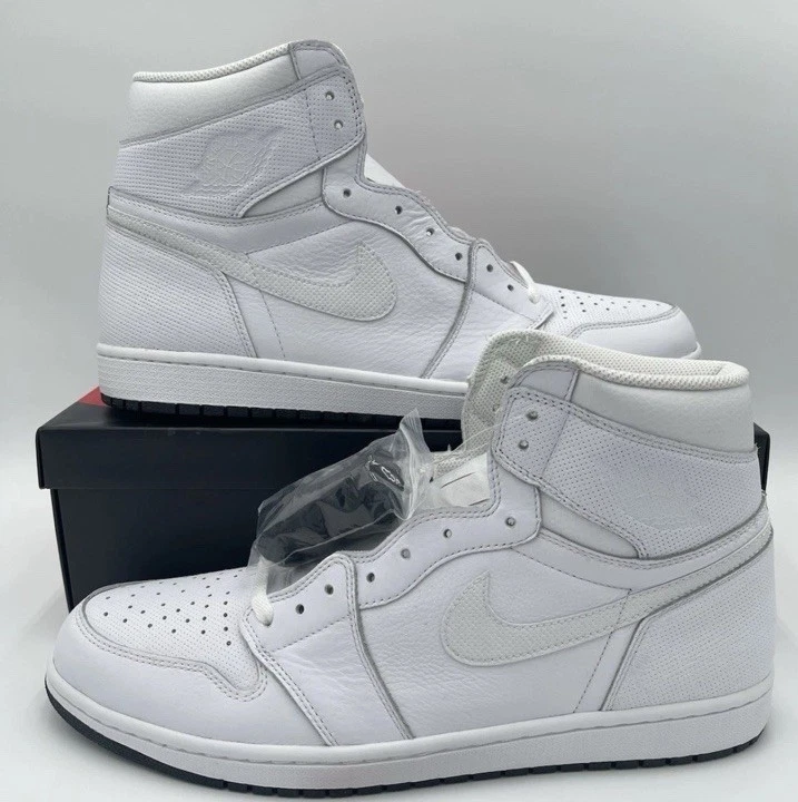 Jordan 1 Retro OG High White Perforated | eBay